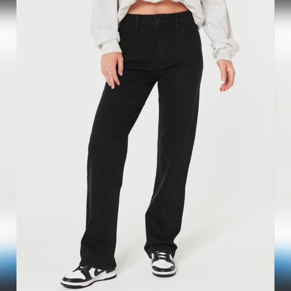 Hollister Ultra High Rise Dad Jean